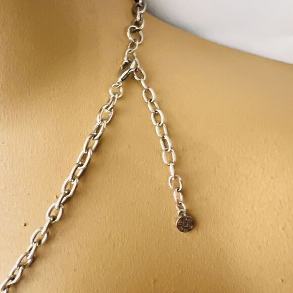 Ruby Rd Necklace Layered Chunky Statement Frosted Carnival Lucite Glass 4422 - Picture 8 of 12